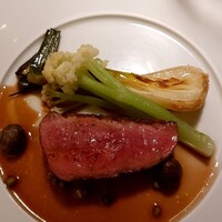 ポンテ ベッキオ - 鴨！山椒のソース美味ー