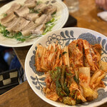 しみず - 白菜キムチとポッサム