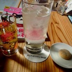 コミュニティカフェ 今井文庫 - 「梅ソーダ」クッキーがひとつ、つきましたミャ