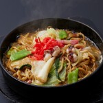 Street food stall-style grilled pork bone ramen