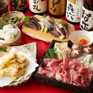 飲み放題付きコースは4000円～多数ご用意