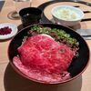 Shibuyayakinikufujimon - 極和牛丼（ライス大盛り無料）　999円