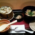 Ootoya - 帆立のせいろご飯と根菜のトロトロ煮￥870－