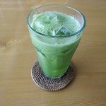 Cafe Pea Berry - 生ジュース350円　　　　　　　　　　　　（小松菜ミックス）