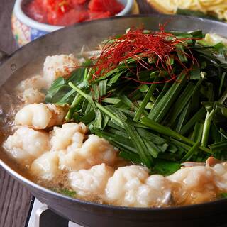 [Single item or as a course] Motsu-nabe (Offal hotpot) ♪