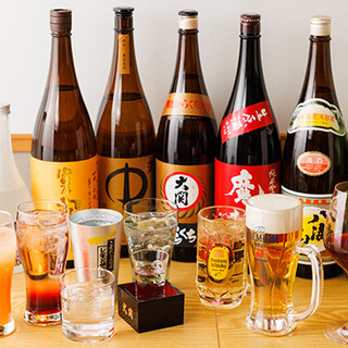 30種以上的豐富飲品!和料理一起享用◎