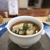 Bistro Le Rire - ◆広島産牡蠣・・フラン（洋風茶碗蒸し）、Wコンソメのスープかけ