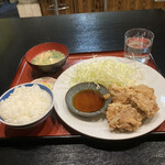 Aburatsubo - 唐揚げ定食　600円