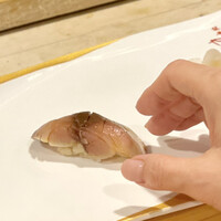 難波 鮨 栞庵 やましろ - しめ鯖