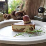 森森舎 - 和栗のチーズケーキ