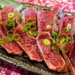 쇠고기 지느러미 타타키 유자 폰즈