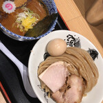 松戸富田麺業 - 味玉つけ麺中盛り