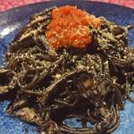 真っ黒！いかすみパスタ