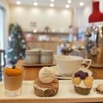 紅茶専門店 amsu tea house - 秋のデザートプレート　トップアップティー付　税込2100円
            