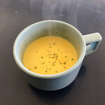 グラスホッパーカフェ - コーンスープ。