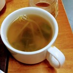 ハンバーグレストラン まつもと - スープ