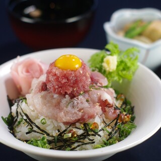 ★なめろう風漁師丼★