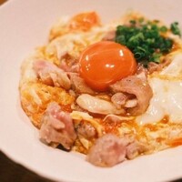 炭火レアもも肉の親子丼