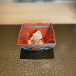 日本料理FUJI - 焙煎した藤枝産胡麻と柿の白和え