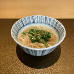 日本料理FUJI - 天城軍鶏出汁のラーメン 自生クレソンと胡麻