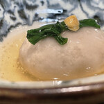 日本料理FUJI - 磐田産海老芋とドンコの饅頭