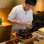 日本料理FUJI - 三膳目 梭子魚と大蒜葉