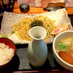 会津ラーメン 和 - 特製塩青じそつけ麺