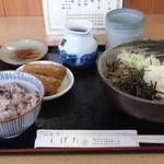 伯蕎庵 しばた - おろしそばセット（700円）