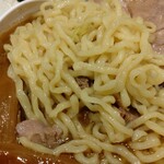 煮干し中華そば 一剣 - 麺が綺麗だ