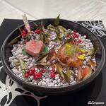 プチレストラン ブーケ・ド・フランス - 大間の本鮪のカマトロのフュメとタルタル