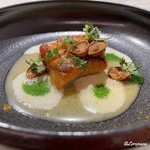 プチレストラン ブーケ・ド・フランス - 甘鯛のソテー ノエリッシュのブールブランソース