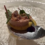 プチレストラン ブーケ・ド・フランス - フォアグラのパルフェ