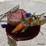 プチレストラン ブーケ・ド・フランス - 生ラムの真空調理