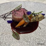 プチレストラン ブーケ・ド・フランス - 生ラムの真空調理