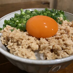 アンドレカンドレ - ねぎ玉鶏そぼろ丼