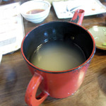 一茶 - 蕎麦湯どろっと