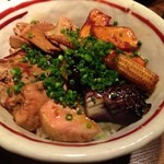 銘酒 魚の家 - フォアグラ丼