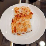 茗圃 - 大根餅はもっちりとしています。いい味付けのチャーシューがアクセントになってます！