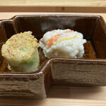 一本杉 川嶋 - 蕪寿司と白菜の漬物