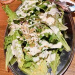 炭火野菜巻き串と餃子 博多うずまき - シーザーサラダ