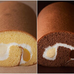 エスリビングハナレ - プレーンな小山ロールとマイルドショコラのコヤマロール