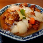 中華料理正一 - 酢豚のアップ