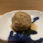 銀座 しのはら - 鶉のつくねの治部煮