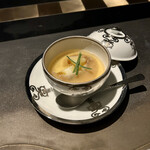 日本料理 華暦 - フカヒレとすっぽんの茶碗蒸し