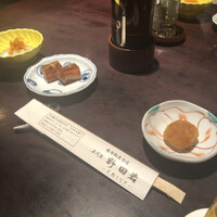 五代目 野田岩 麻布飯倉本店 - 煮凝りと大根おろし