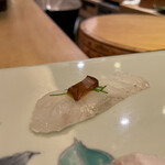 鮓 きずな - 明石 鮃ポン酢のジュレ