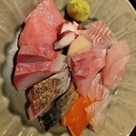 日本酒とワイン ヒカリ - 刺し盛り