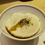 鮓 きずな - 北海道タラの白子 蒸し寿司