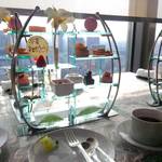 オリエンタルラウンジ - お祝いメッセージプレート付き