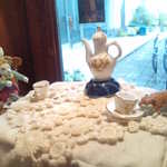 一芯二葉 - ミシンテーブル上のミニチュア